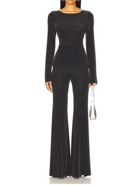 Show Me Your Mumu Bowie Top in Dancing Black [Worn Once]